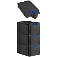 Proregal Eurobox NextGen Color mit Auflagedeckel & Aufbewahren, Aufbewahrungsboxen