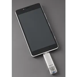 Hama FlashPen C-Laeta 64 GB silber USB-C 3.1