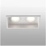 FARO Hyde 2-flammig quadratisch Weiß