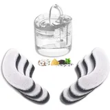 Katzen-Trinkbrunnenfilter, Ersatz-Kohlefilter für hapup Katzen- und Hunde-Trinkbrunnen, automatisch leise, 1,8 l