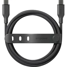 Panzer Glass USB-C auf USB-C 1,2 m Schwarz
