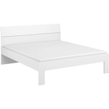 RAUCH Möbel Flexx Bett Doppelbett Futonbett in Weiß Liegefläche 140 x 200 cm Gesamtmaße Bett BxHxT 145 x 90 x 209 cm