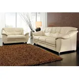 sit&more Polstergarnitur »Top Savona«, NaturLEDER® (2-tlg), bestehend aus je einem 2- und 3-Sitzer, Federkern