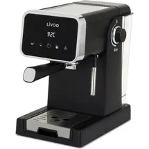 LIVOO DOD218N 20-bar-espressomaschine schwarz inklusive Zubehör