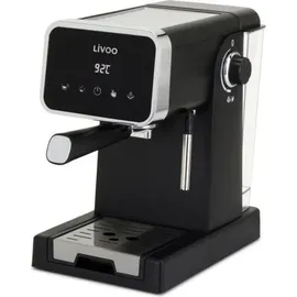 LIVOO DOD218N 20-bar-espressomaschine schwarz inklusive Zubehör