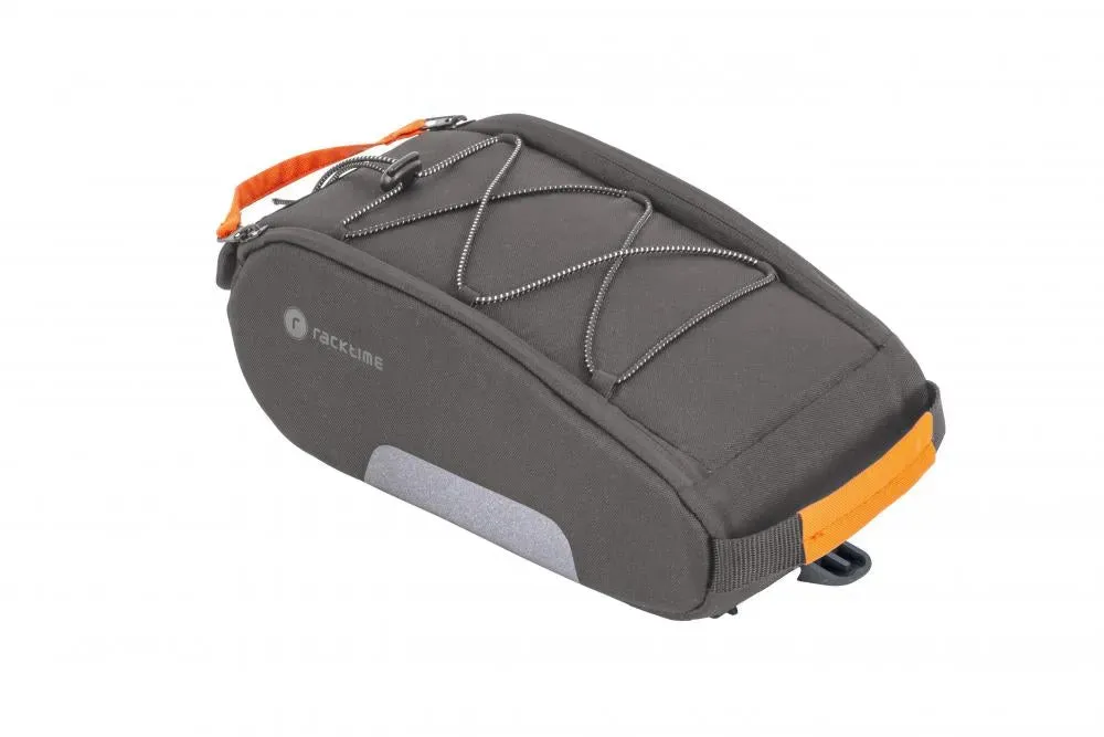 Racktime Yoshi 1 Gepäckträgertasche 5,5L anthrazit - kompakte Fahrradtasche mit Snapit-Adapter, ideal für Smartphone, Schlüssel und Portemonnaie, mit Reflektoren Racktime Yoshi 1 Gepäckträgertasche 5,5L anthrazit - kompakte Fahrradtasche mit Snapit-Adapter, ideal für Smartphone, Schlüssel und Portemonnaie, mit Reflektoren