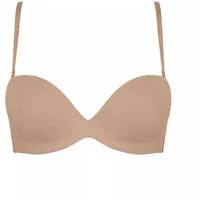 Triumph Bügel-BH - Stepy Soft 01 WDP - trägerlos oder überkreuzt tragbar beige 70