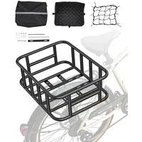 Vevor Fahrradkorb hinten 435x330x155 mm schwarz