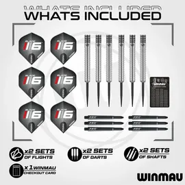 WINMAU Blade 6 Triple Core inkl. Zubehör-Set