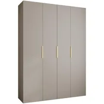 abiks möbel Drehtürenschrank COMO 180 x 245,5 x 40 cm Gold