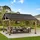 Sunjoy Gazebo Rebra Zedernholz 404 cm x 465 cm Anthrazit FSC®