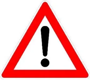 VKZ.101 Dreieck 900mm Gefahrenstelle RAL-Gütezeichen Folie RA1
