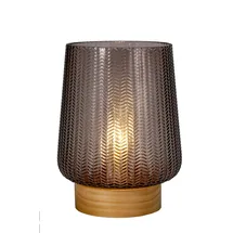 Pauleen Tischleuchte Fancy Glamour E27 2700K 40lm 0,8W Taupe