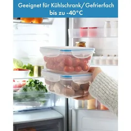 classbach Frischhaltedose rechteckig transparent 1 l 5-teiliges Set