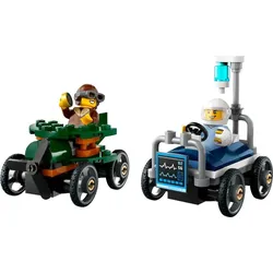 LEGO® City Fahrzeuge - Flugzeug vs. Krankenhausbett