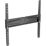 MELICONI Flatstyle Fs400, Feste TV-Wandhalterung, Flachbildschirm-TV-Halterung von 40" bis 65", Vesa-halterung 200-300-400, Tragfähigkeit 50 Kg, Made in Italy, Schwarz