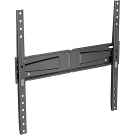 MELICONI Flatstyle Fs400, Feste TV-Wandhalterung, Flachbildschirm-TV-Halterung von 40" bis 65", Vesa-halterung 200-300-400, Tragfähigkeit 50 Kg, Made in Italy, Schwarz