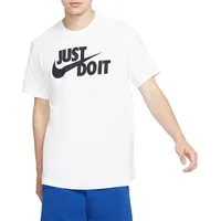 Nike Sportswear JUST DO IT T-Shirt Herren 100 white/black M