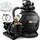 tillvex Sandfilteranlage AquaBlack Pro schwarz 13.200 l/h
