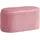 Homcom Polsterbank Samt Rosa 81 x 40 x 41 cm