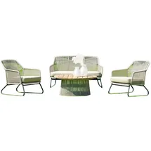 SonnenPartner Couture Set 4-tlg. Grau/Weiß