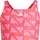 Adidas Logo Graphic V-Back Kids Badeanzug Semi Lucid Red / Lucid Pink 152