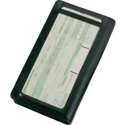 Alassio Reiseorganizer Cryptalloy Nappaleder Reiseetui RFID Schutz schwarz  41002