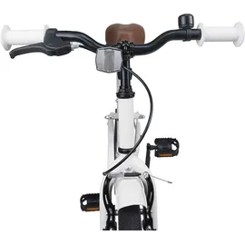 vidaXL Kinderfahrrad 18 Zoll weiß