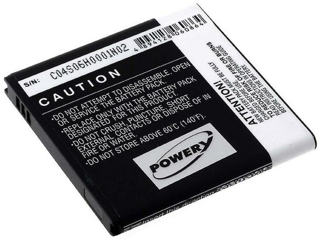 Powery Akku für Samsung GT-i9070P Smartphone-Akku 1500 mAh (3.7 V) schwarz