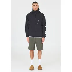 Outdoorjacke SOS "Halcon", Herren, Gr. M, schwarz, 89% Polyamid, 11% Elasthan, unifarben, Jacken, mit Bionic Finish für ultimativen Schutz
