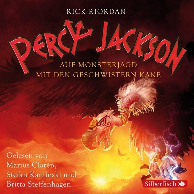 Percy Jackson - Auf Monsterjagd Mit Den Geschwistern Kane 3 Audio-Cd - Rick Riordan (Hörbuch)
