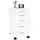 Möbel Boss Freddy Rollcontainer 33 x 63,5 x 38 cm weiß