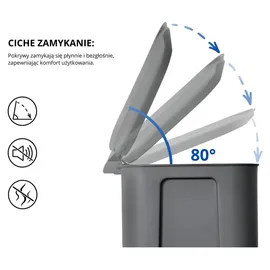 Practic Recycling-Set 40 l Dunkles Graphit