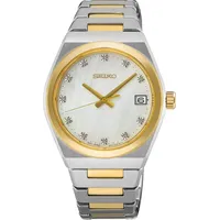 Seiko SUR604P1 Damenuhr Classic Diamant 34mm 10ATM -