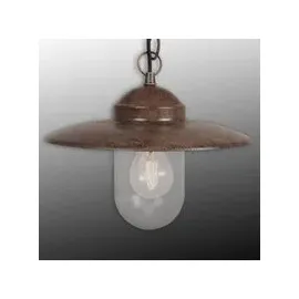 Nordlux Luxembourg 1-flg. 27,5 cm rund rostbraun