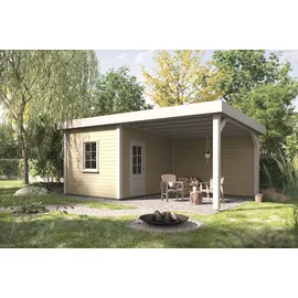 Alpina Wetterschutzfarbe Kreideweiß 0,75 l