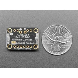 Adafruit AD5693R Breakout Board, 16-Bit DAC with I2C Interface,