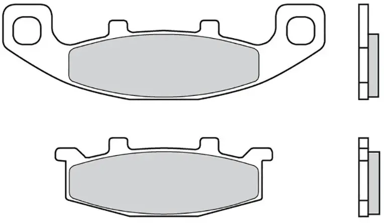 Brembo 07ka09sp Sinterbremsbeläge - Black - One Size