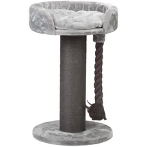 beeztees Tura Kratzbaum 60 x 60 x 100 cm grau