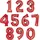 Amscan 2827101 S/Shape:0 Red