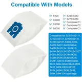 Forehill Hyclean 3d Fjm Staubsaugerbeutel Für Miele (12 Beutel, 2 Motorfilter, 2 Abluftfilter) Staubsaugerbeutel Für Miele Gn Xxl-packung, Alternative Zu Miele 9917730 Gn Hyclean 3d