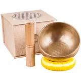 Berk Klangschale Blume des Lebens, klein in Geschenkbox ø 9,5 cm