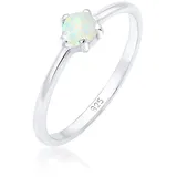 Elli Ring 925 Sterling Silber Verlobungsring in Silber | Gr.: 56