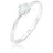 Elli Ring 925 Sterling Silber Verlobungsring in Silber | Gr.: 56