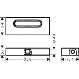 Hansgrohe uBox universal Grundkörper
