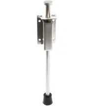 Wiltec Pedal Türstopper Schwarz 118 x 146 mm