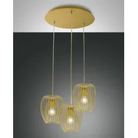 Fabas Luce Camp 3-flg. Ø50 cm gold edelmatt