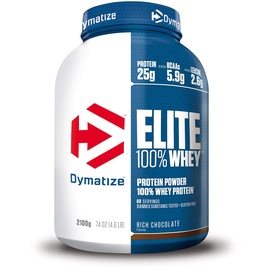 Dymatize Elite 100% Whey Protein Rich Chocolate Pulver 2100 g