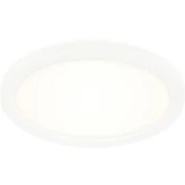 Briloner Slim LED Deckenleuchte 12W rund weiß