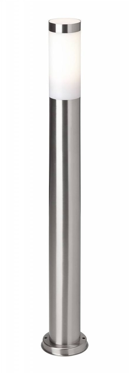 BRILLIANT Lampe Chorus Außenstandleuchte edelstahl   1x A60, E27, 20W, geeignet für Normallampen (nicht enthalten)   IP-Schutzart: 44 - spritzwassergeschützt